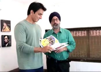 बॉलीवुड के शान सोनू सूद के साथ गुरबीर सिंग चावला ने की  मुलाकात