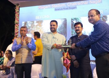 JSP Foundation gifted state-of-the-art stadium to Raigarh on National Sports Day